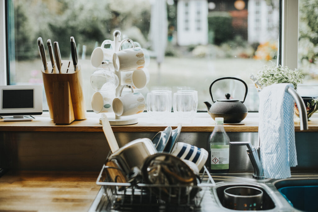 interiors of a homely kitchen